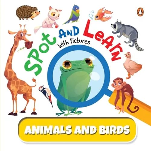 Spot and Learn with Pictures: Animals & Birds