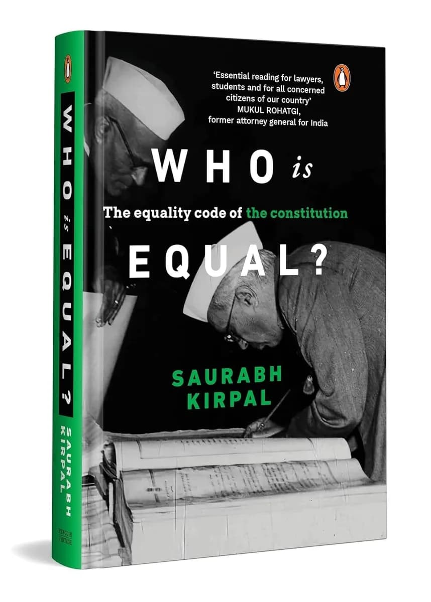 Who Is Equal: The Equality Code Of The Constitution