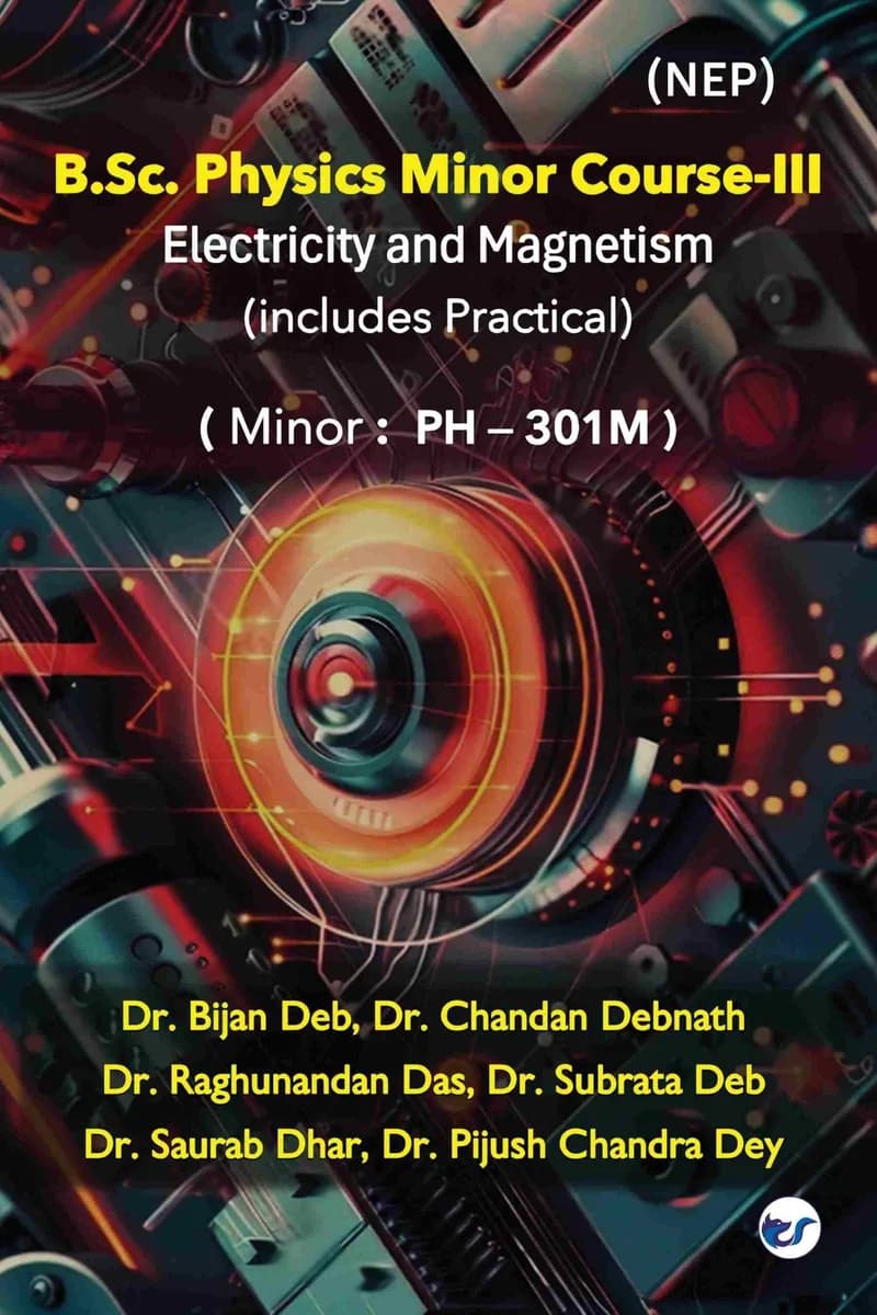 B.Sc. Physics Minor Course-III: Electrostatics, Magnetostatics, Thermoelectricity, AC & DC circuit analysis including practical
