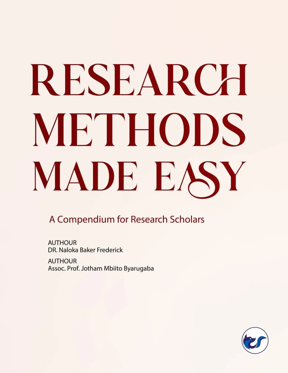 RESEARCH METHODS MADE EASY: A Compendium for Research Scholars