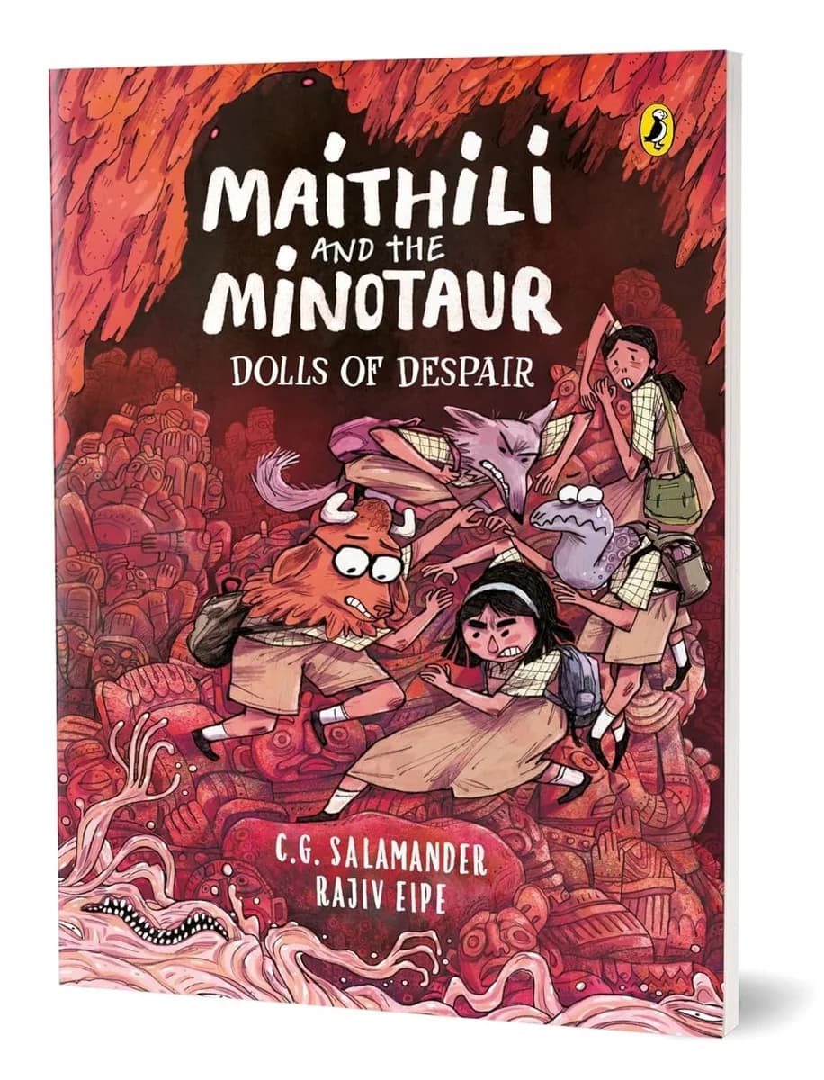 Outlandish Graphic Novel Series: Maithili And The Minotaur: Dolls Of Despair