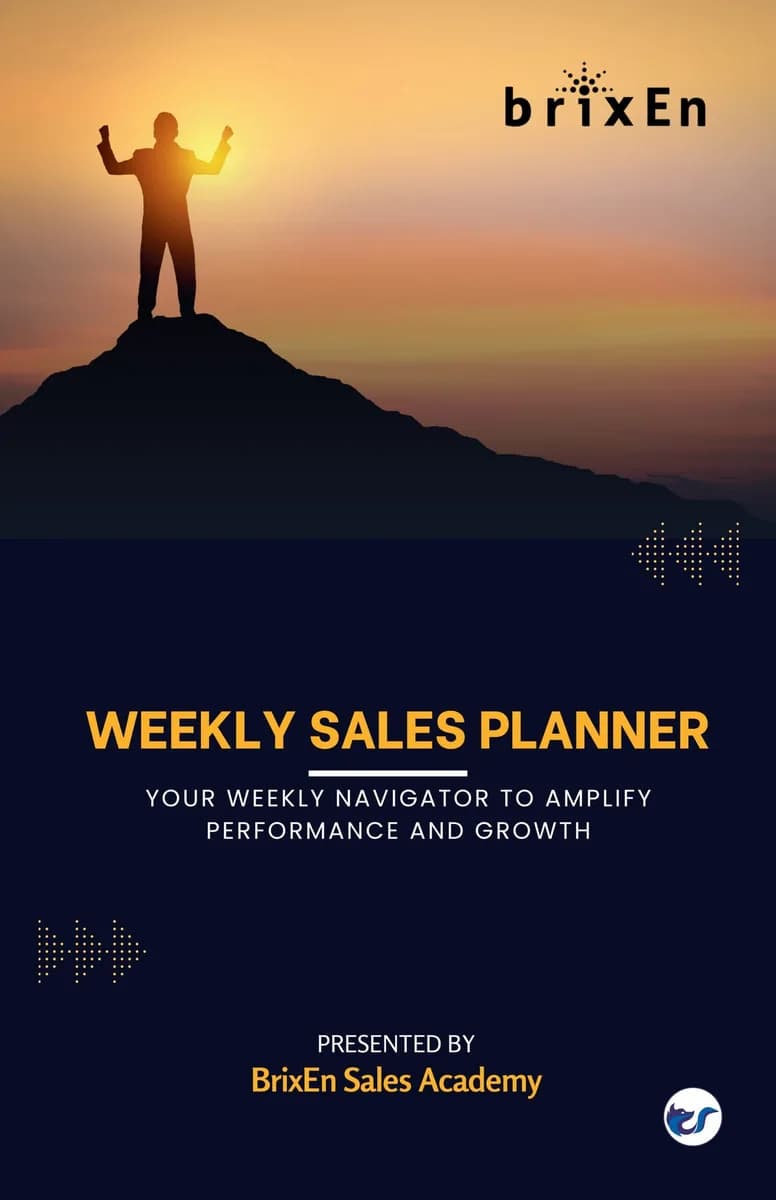 Weekly Sales Planner FY 25-26
