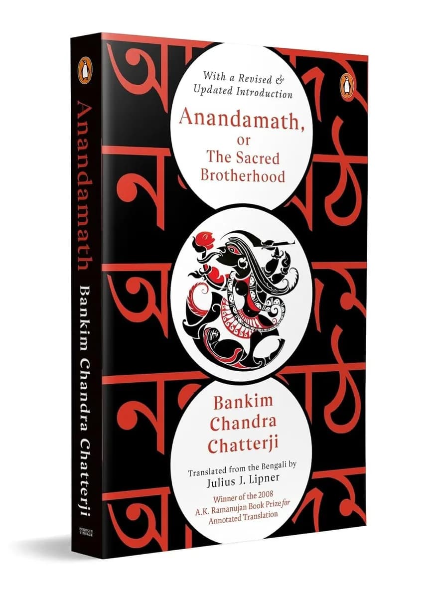 Anandamath, Or The Sacred Brotherhood
