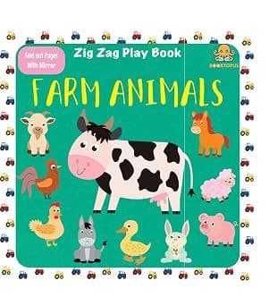 Zig Zag Play Book - Farm Animals