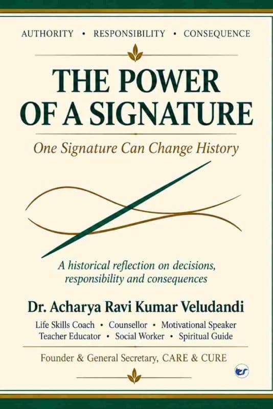 The power of a signature: One Signature Can Change History