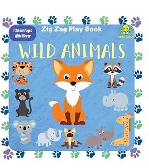 Zig Zag Play Book - Wild Animals