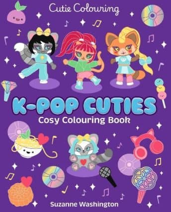K-POP CUTIES COLOURING BOOK