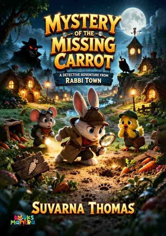 Mystery of the missing carrot: A Detective adventure from Rabbi Town