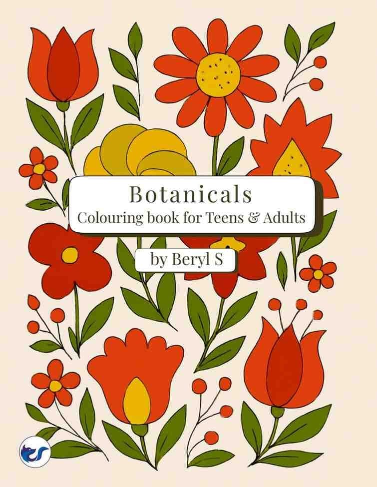 Botanicals: Colouring Book for Teens & Adults
