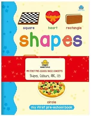 My First Pre-School Library Pack 1 (Shapes, Colours, ABC, 123)