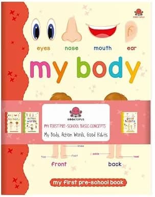 My First Pre-School Library Pack 2 (My body, Action Words, Good habits)