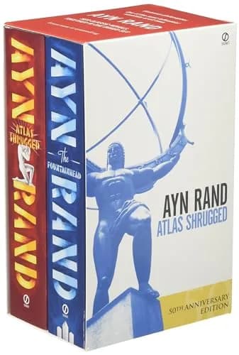 AYN RAND BOX SET : ATLAS SHRUGGED / FOUNTAINHEAD