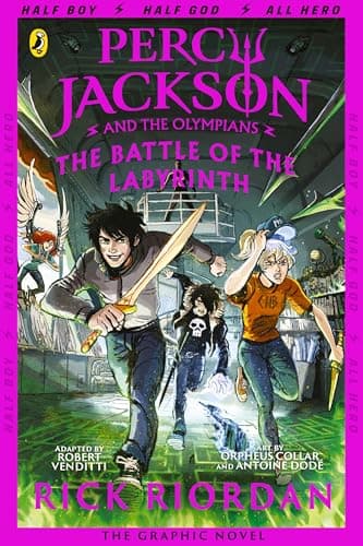 The Battle of the Labyrinth: The Graphic Novel (Percy Jackson Book 4)