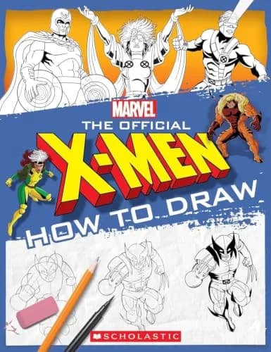 THE OFFICIAL X-MEN HOW TO DRAW