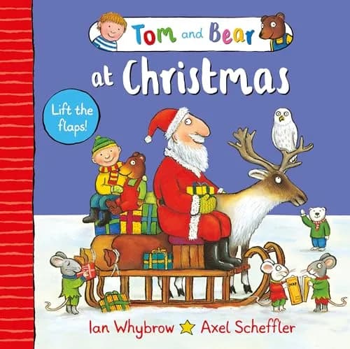Tom and Bear at Christmas