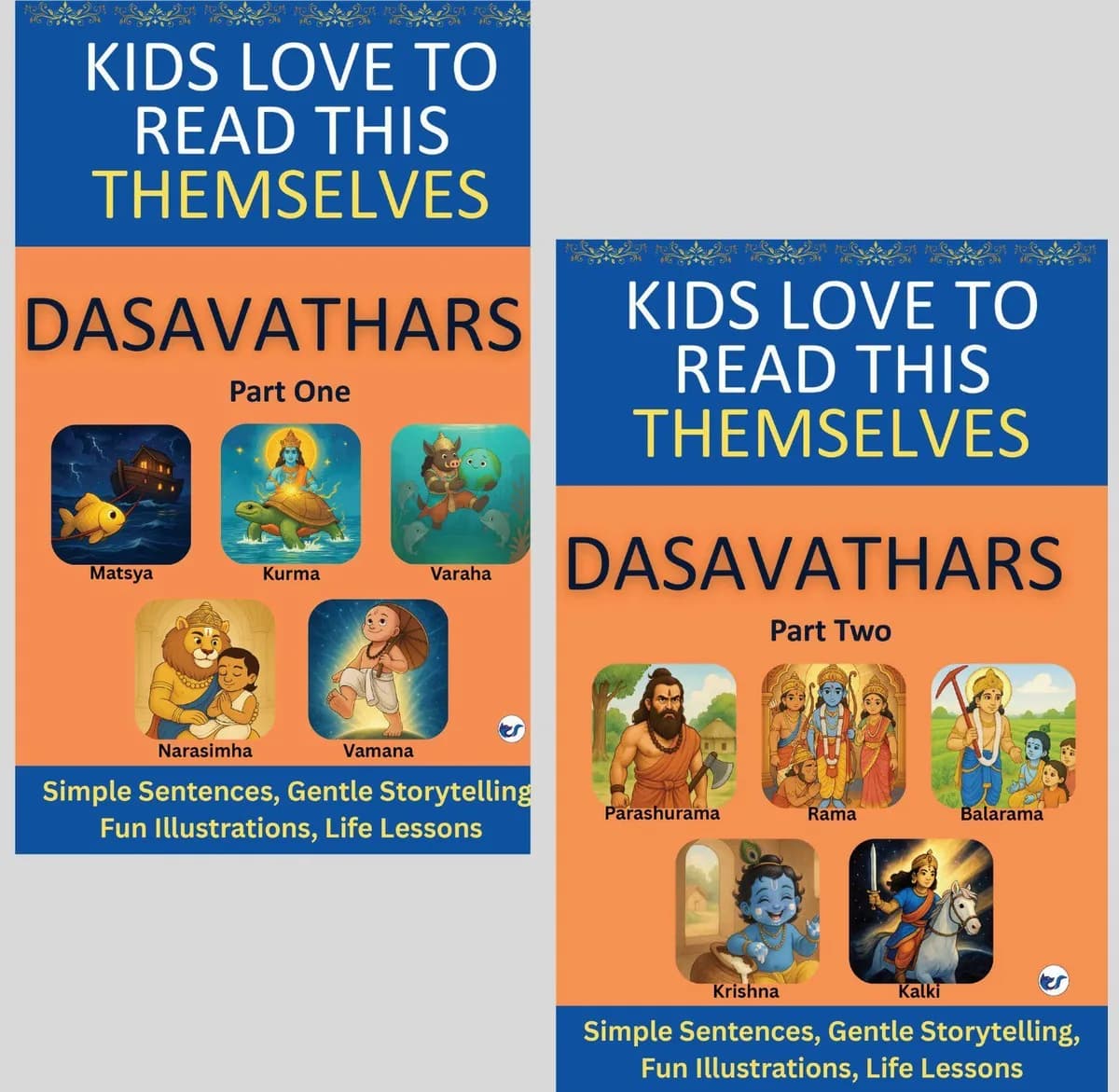 Dasavathars - Set of 2 Books