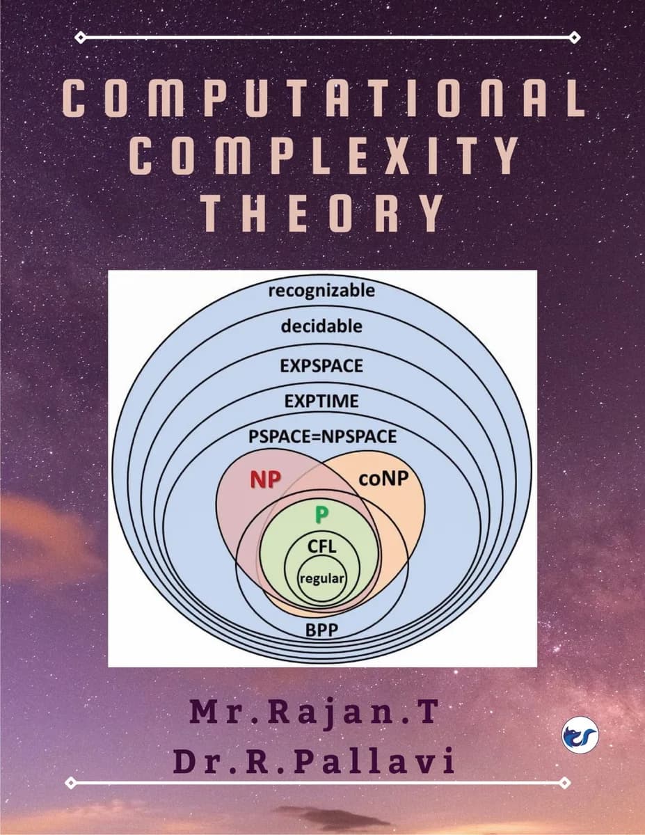 Computational Complexity Theory