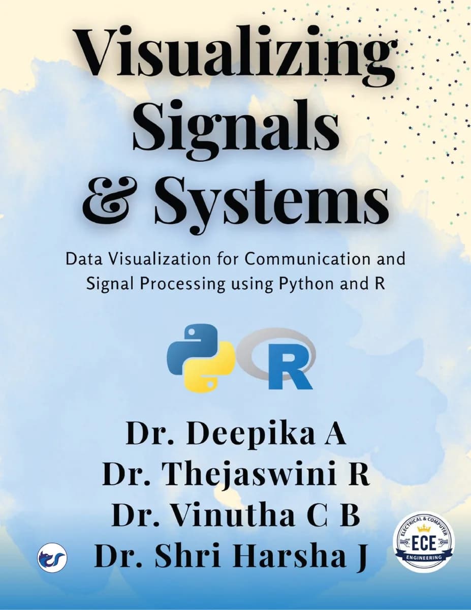Visualizing Signals and Systems: Data Visualization for Communication and Signal Processing using Python and R