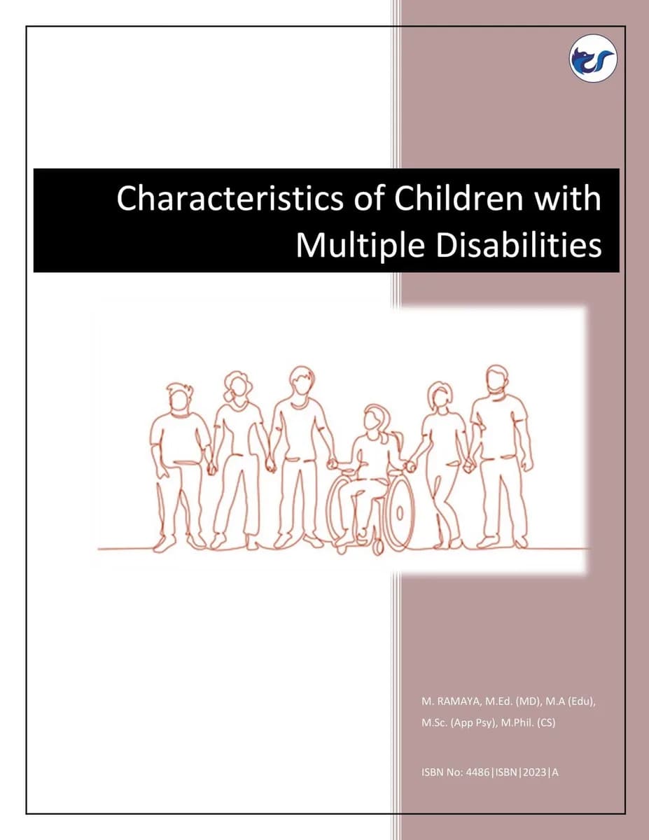 Characteristics Of Children With Multiple Disabilities