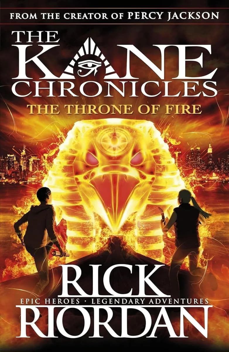 THRONE OF FIRE - NEW
