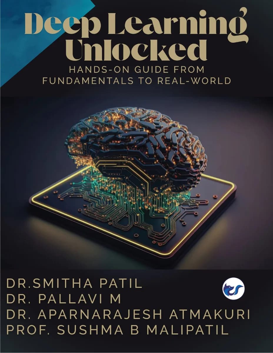 Deep learning unlocked: hands-on guide from fundamentals to real world applications