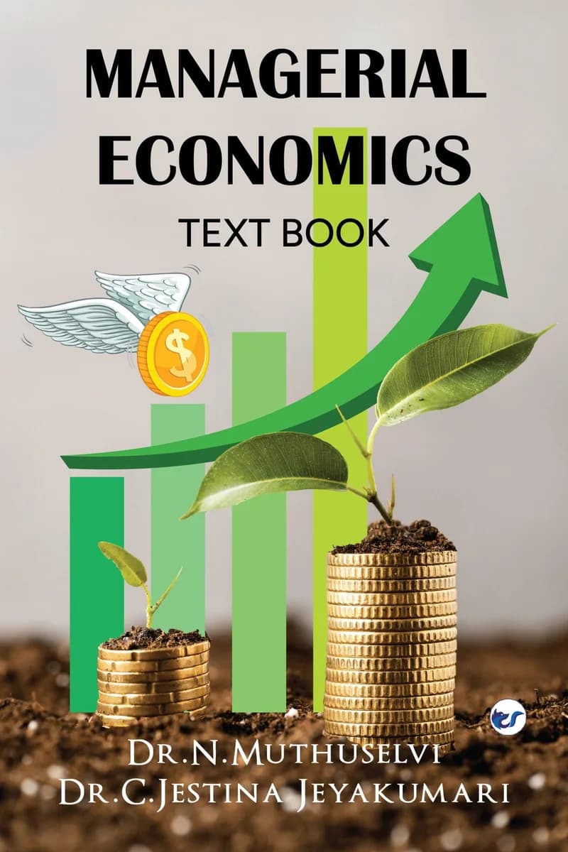 Managerial Economics: Text Book