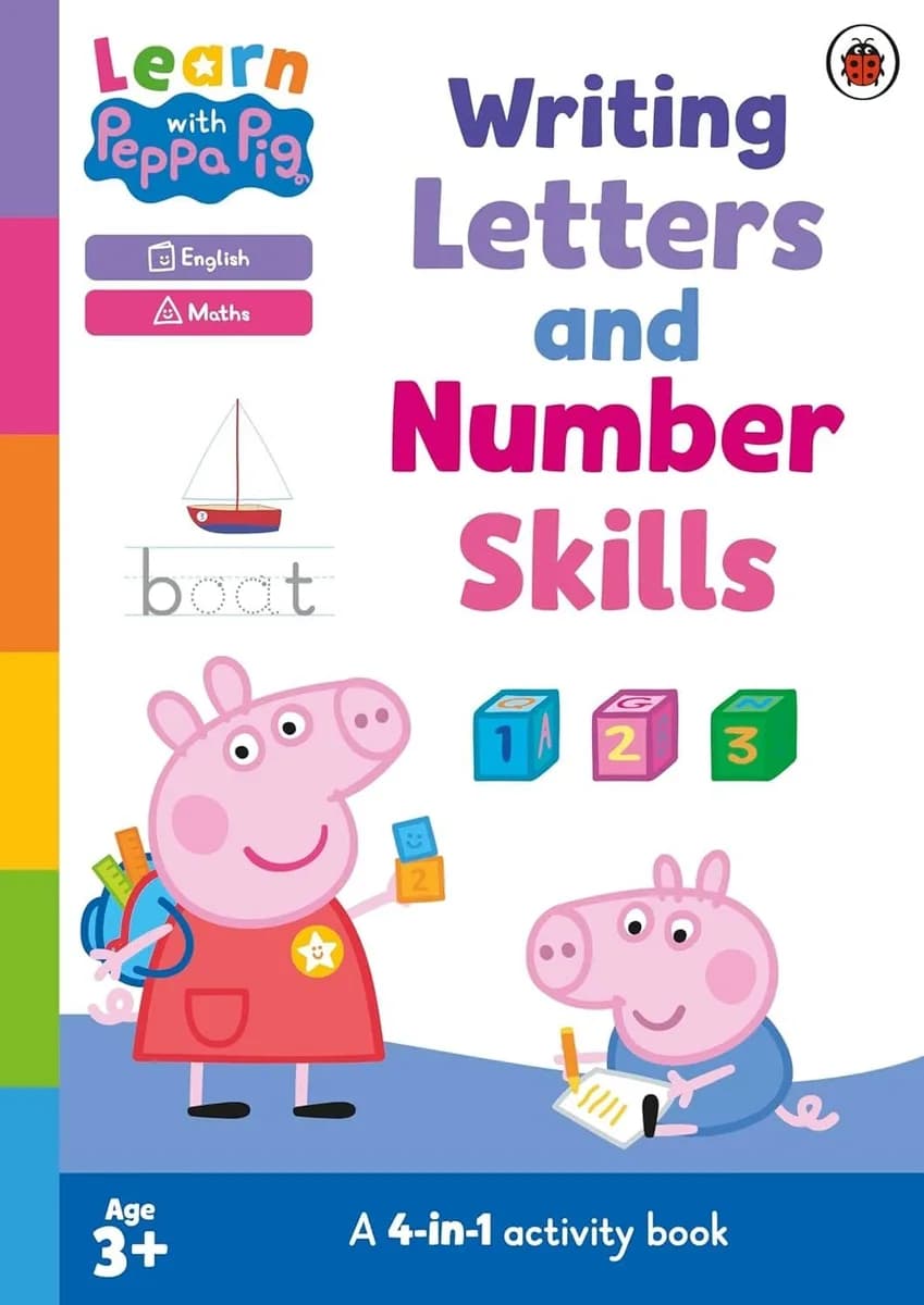 Learn with Peppa: Number Skills and Writing Bumper Activity Book