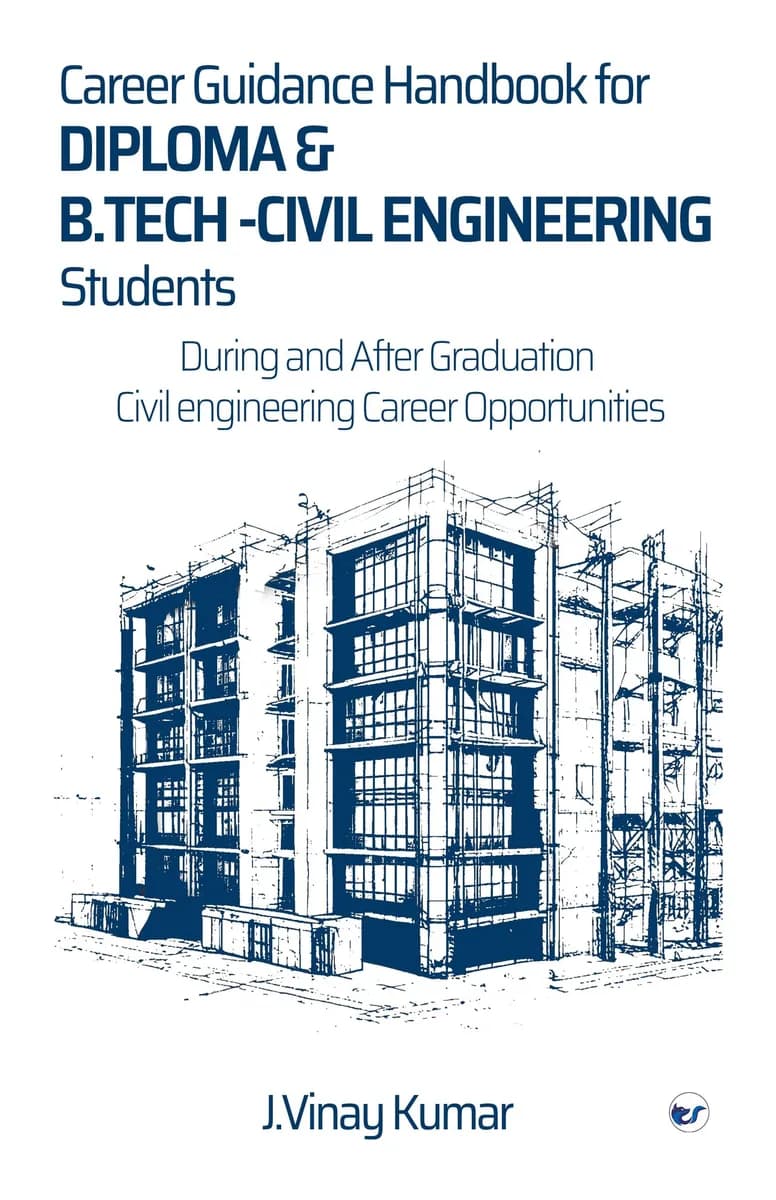 Career Guidance Handbook for Diploma & B.Tech -Civil Engineering Students: During and After Graduation - Civil Engineering Career Opportunities