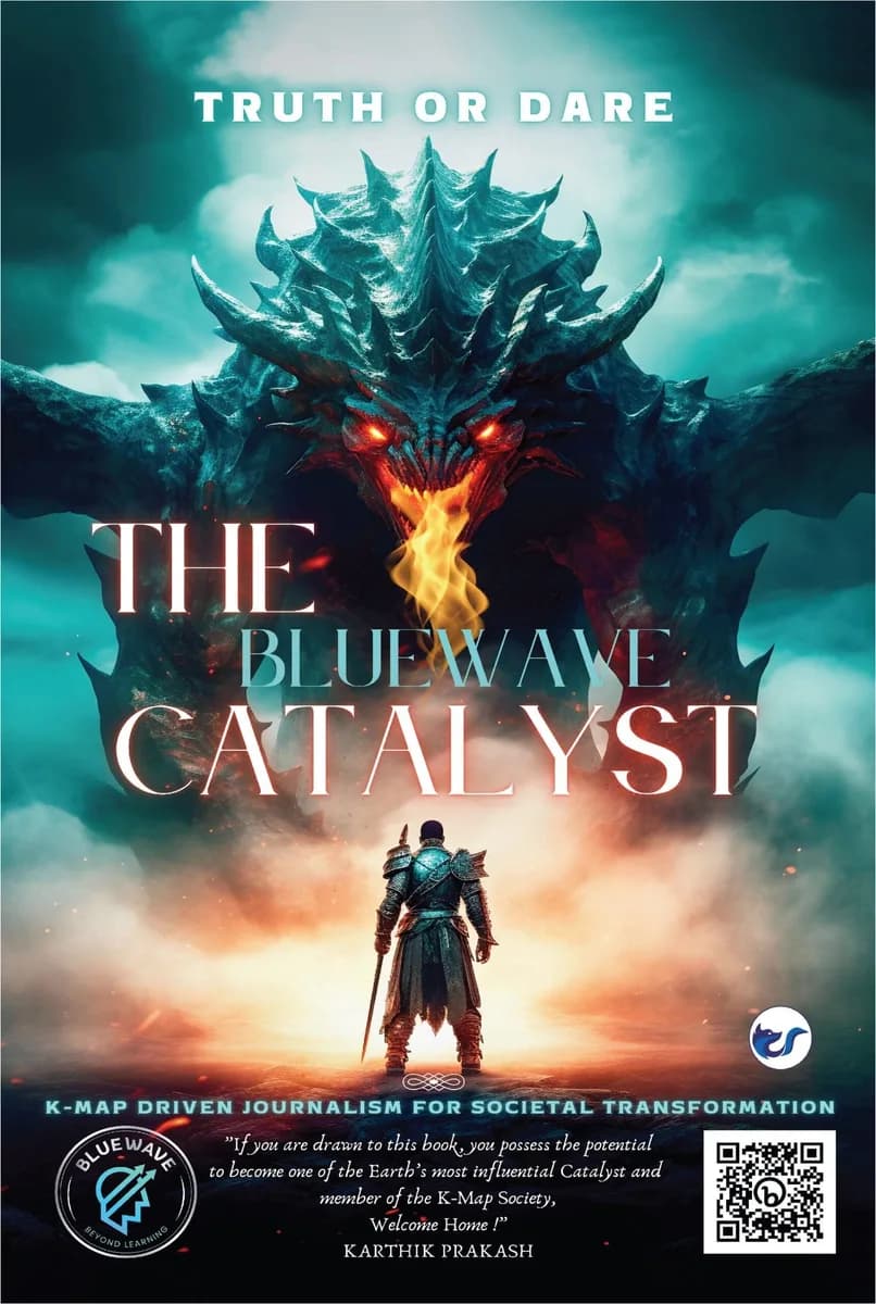 The Bluewave Catalyst: K-Map-Driven Journalism For Societal Transformation (Hardcover) By N N Karthik Prakash