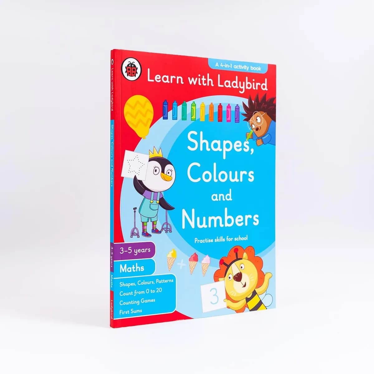 Learn With Ladybird – Shapes, Colours and Numbers (Practise skills for school)