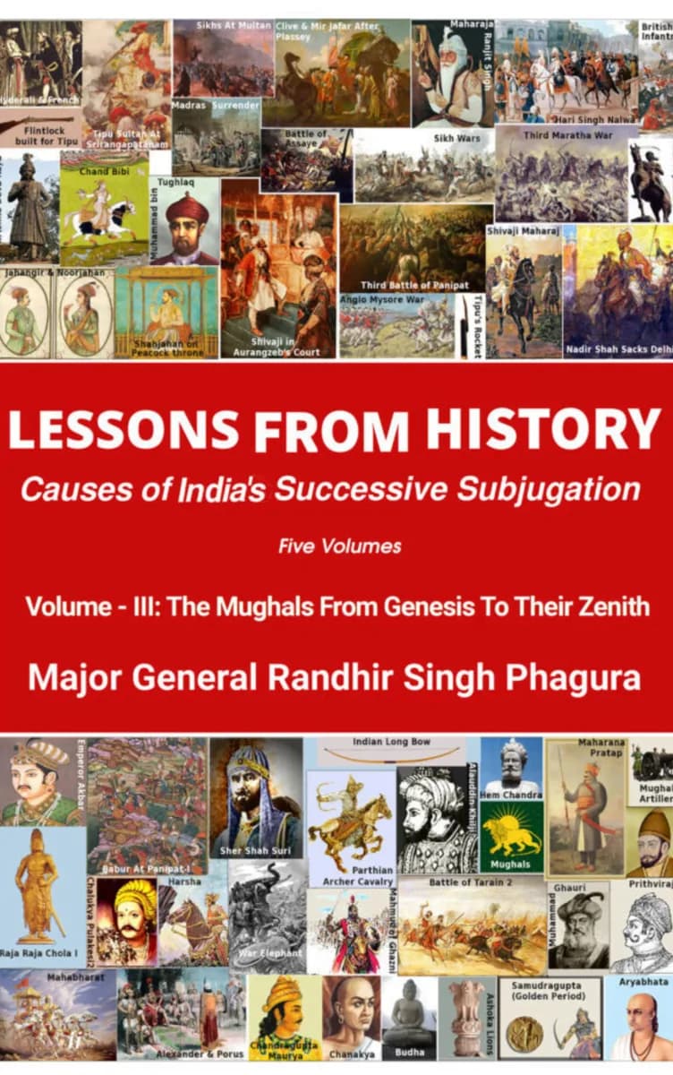 Lessons From History - Causes Of India's Successive Subjugation. V-3