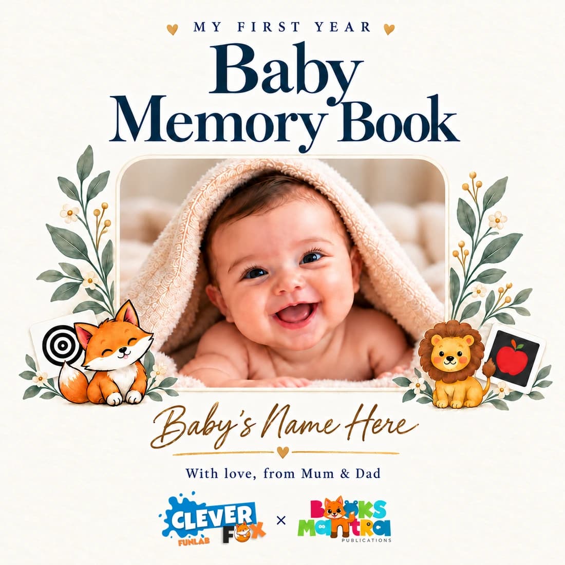 Made just for your little one — baby memory book preview